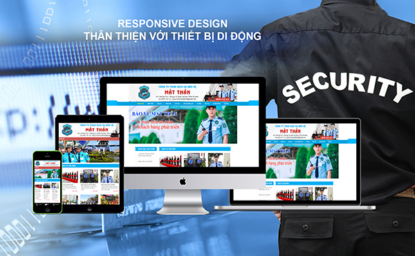 Thiết kế website công ty dịch vụ bảo vệ bảo an chuyên nghiệp